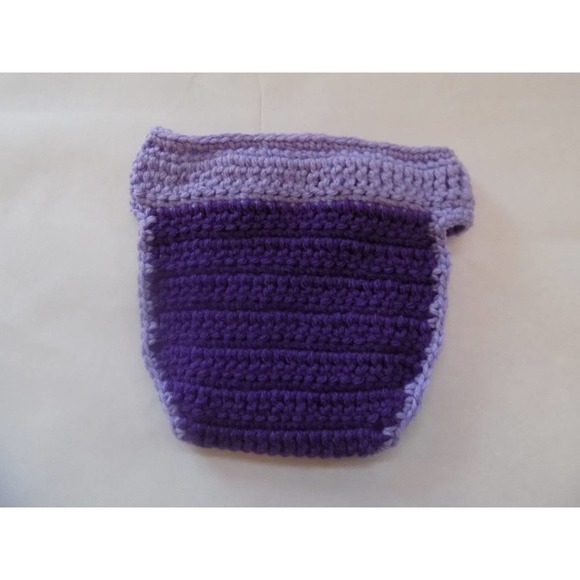 Baby Owl Hat Diaper Cover and Booties Set - Picture 5 of 10